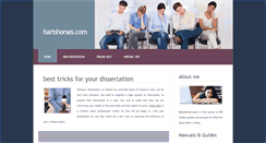 Desktop Screenshot of hartshorses.com