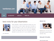 Tablet Screenshot of hartshorses.com